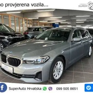 BMW 520d Touring xDrive Aut. 190 KS, ZRAČNI+KAM+LED+GR SJED+VIRT+NAVI+ASIST