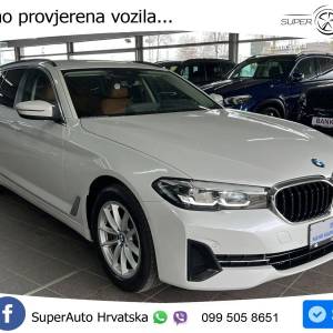 BMW 520d Touring xDrive Aut. 190 KS, ZRAČNI+KAM+LED+GR SJED+VIRT+NAVI+ASIST