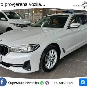 BMW 520d Touring xDrive Aut. 190 KS, ZRAČNI+KAM+LED+GR SJED+VIRT+NAVI+ASIST