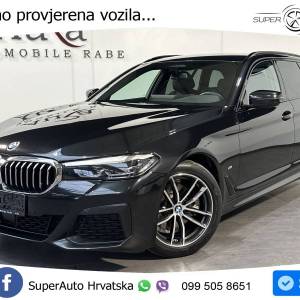 BMW 520d Touring xDrive Aut. M Sport 190 KS, ZRAČNI+ACC+KAM+GR SJED+VIRT+NAVI
