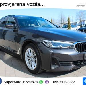 BMW 520d xDrive Touring Aut. 190 KS, ZRAČNI+KAM+LED+GR SJED+VIRT+NAVI