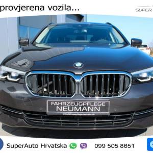 BMW 520d xDrive Touring Aut. 190 KS, ZRAČNI+KAM+LED+GR SJED+VIRT+NAVI