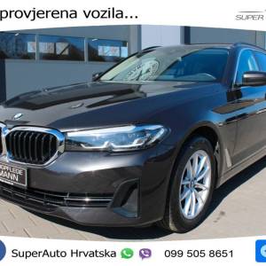 BMW 520d xDrive Touring Aut. 190 KS, ZRAČNI+KAM+LED+GR SJED+VIRT+NAVI
