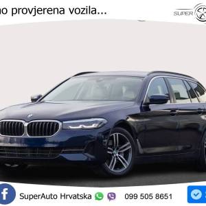 BMW 520d xDrive Touring Aut. 190 KS, ZRAČNI+KAM+LED+4xGR SJED+VIRT+NAVI