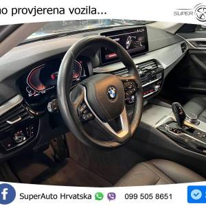 BMW 520d xDrive Touring Aut. 190 KS, ZRAČNI+KAM+LED+GR SJED+VIRT+NAVI+ASIST