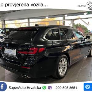 BMW 520d xDrive Touring Aut. 190 KS, ZRAČNI+KAM+LED+GR SJED+VIRT+NAVI+ASIST