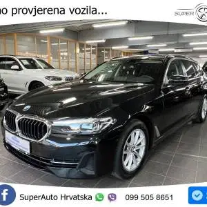 BMW 520d xDrive Touring Aut. 190 KS, ZRAČNI+KAM+LED+GR SJED+VIRT+NAVI+ASIST