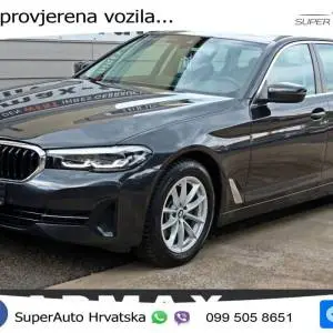 BMW 520d xDrive Touring Aut. 190 KS, ZRAČNI+KAM+LED+GR SJED+VIRT+ASIST