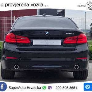BMW 530e Aut. 252 KS, u PDV-u REG 10/26 LED+TEM+GR SJED+KAM+PARK