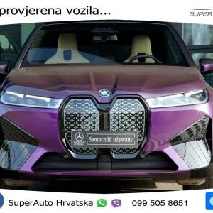 BMW iX 50 xDrive Aut. 523 KS, ZRAČ+360+GR SJED+LED+LANE
