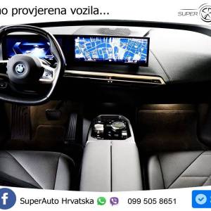 BMW iX xDrive50 Aut. 523 KS, ZRAČNI+ACC+KAM+GR SJED+HEAD+VIRT