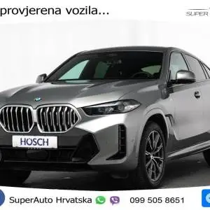 BMW X6 30d xDrive Steptronic M Sport 286 KS, LED+TEM+GR SJED+KAM+VIRT+PDC