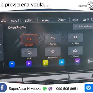 Cupra Formentor 2.5 TSI DSG 4Drive 390 KS, PANO+ACC+360+GR SJED+KEY+VIRT+LANE