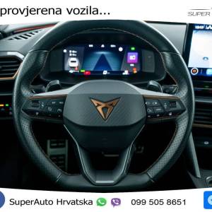 Cupra Leon SP 1.4 TSI DSG 204 KS, LED+ACC+ASIST+GR SJED+KAM+VIRT+PDC
