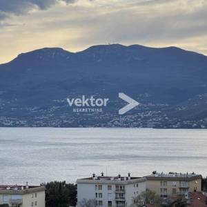 Donji Zamet, 1S+DB stan s lođom i pogledom na more, 54 m