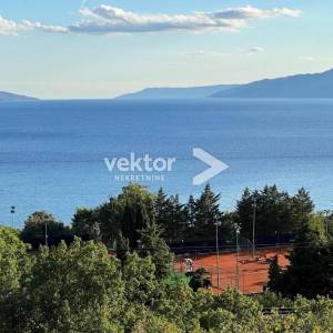 Donji Zamet, etaža 106m2, 3-soban s dnevnim boravkom i okućnicom