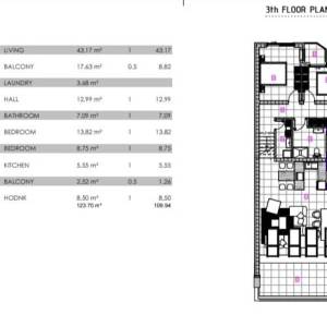 DRAMALJ - Penthouse u novogradnji, 150 metara od mora