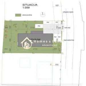 Dugo selo,4-soban stan(S1)140m2 s  prostranim vrtom s 3 strane + 2 PM