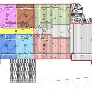 Dva apartmana na prvom katu u Jelsi