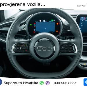 Fiat 500e 24 kWh Icon 95 KS, LED+TEM+KLIMA+NAVI+VIRT