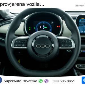 Fiat 600e 54 kWh La Prima 156 KS, ACC+KAM+GR SJED+VIRT+NAVI