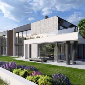 Građevinsko zemljište 1.000 m² s projektom, okolica Poreča