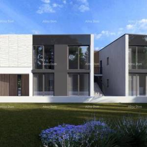 Građevinsko zemljište 1.000 m² s projektom, okolica Poreča