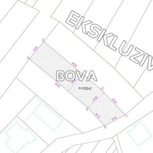 Građevinsko zemljište 1032 m2 – Zemunik Donji *Pravilan oblik* (ID-2565/E)
