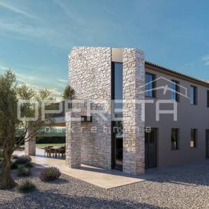 ISTRA, KANFANAR - Moderna kuća s bazenom i otvorenim pogledom na Limski kanal