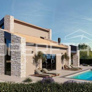 ISTRA, KANFANAR - Moderna kuća s bazenom i otvorenim pogledom na Limski kanal