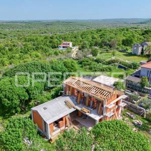 ISTRA, KANFANAR - Moderna kuća s bazenom i otvorenim pogledom na Limski kanal