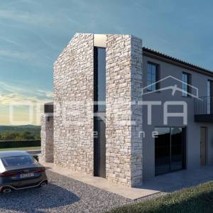 ISTRA, KANFANAR - Moderna kuća s bazenom i otvorenim pogledom na Limski kanal