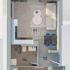 Istra, Pula, Kaštanjer, novogradnja, 1s+db