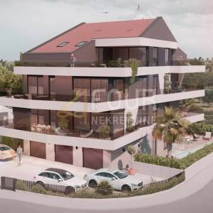 Istra, Rovinj, novogradnja, 3s+db, pogled na more