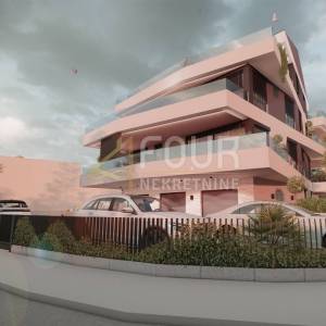 Istra, Rovinj, novogradnja, 2s+db, pogled na more