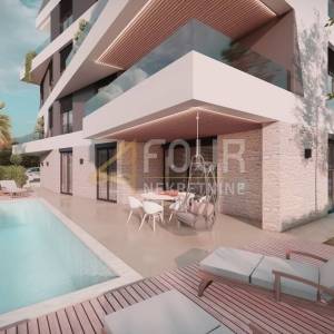 Istra, Rovinj, novogradnja, 2s+db, pogled na more