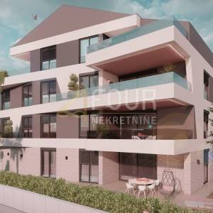 Istra, Rovinj, novogradnja, 3s+db, pogled na more