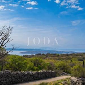 Jablanac autentična kamena kuća s panoramskim pogledom na more