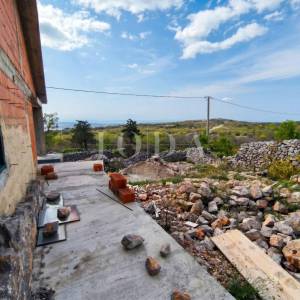 Jablanac autentična kamena kuća s panoramskim pogledom na more