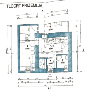 Jablanac kuća u centru mjesta