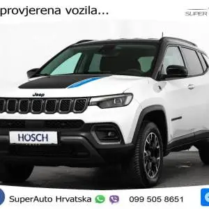 Jeep Compass 1.3 GSE T4 4xe Aut. Trailhawk 241 KS, ACC+KAM+VIRT