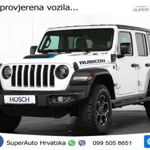 Jeep Wrangler Rubicon 2.0 Turbo 4WD Aut. 381 KS, LED+ACC+GR SJED+KAM+VIRT+PDC