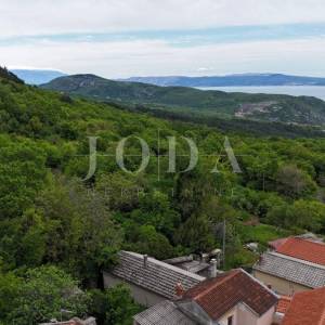 Kamena kuća s pogledom na more + dodatna parcela 1400 m² | Baretići, Grižane