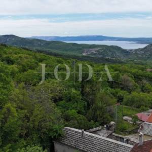 Kamena kuća s pogledom na more + dodatna parcela 1400 m² | Baretići, Grižane