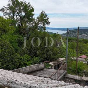 Kamena kuća s pogledom na more + dodatna parcela 1400 m² | Baretići, Grižane