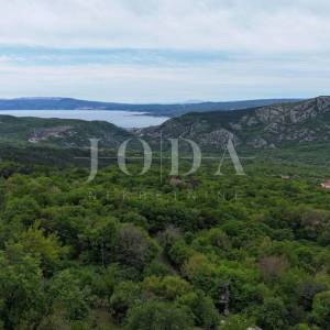 Kamena kuća s pogledom na more + dodatna parcela 1400 m² | Baretići, Grižane