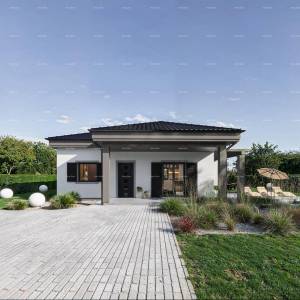 Kuća u roh-bau fazi s bazenom – mirna lokacija za savršen obiteljski dom ili odmor.