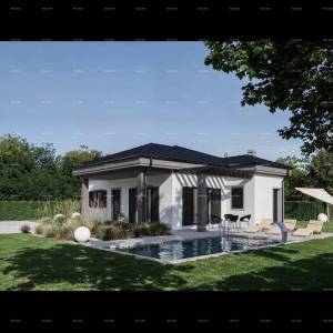 Kuća u roh-bau fazi s bazenom – mirna lokacija za savršen obiteljski dom ili odmor.