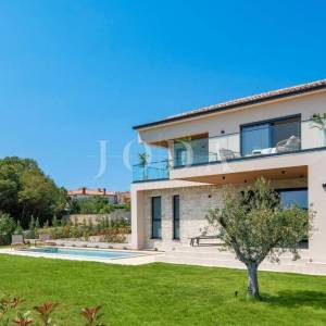 Labin, okolica, moderna Villa s bazenom i privatnim wellnessom