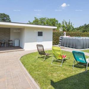 Labin – Uređena prizemnica s bazenom